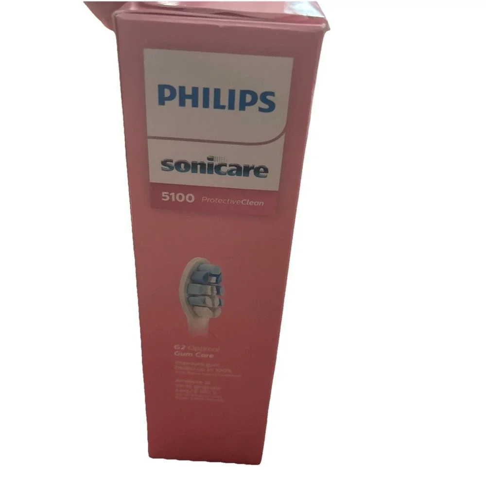 Philips Sonicare Protective Clean 5100 Gum Health Electric Toothbrush Deep Pink